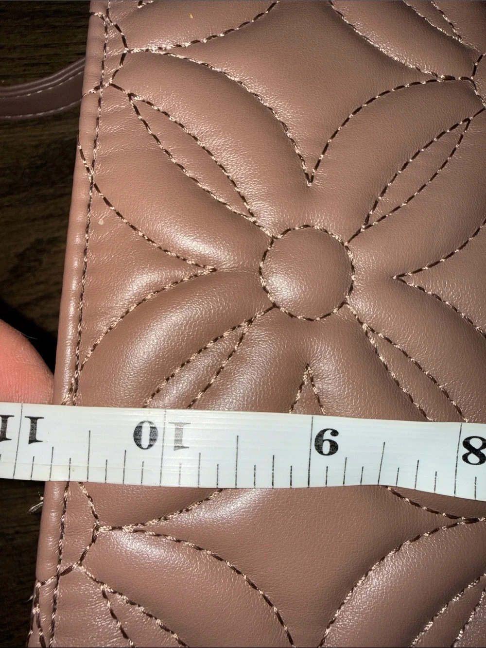 CROSSI NY Quilted Top-Handle Satchel and Crossbody in Dusty Pink